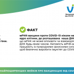Спростування найпоширеніших фейків про вакцинацію від COVID-19 Спростування найпоширеніших фейків про вакцинацію від COVID-19