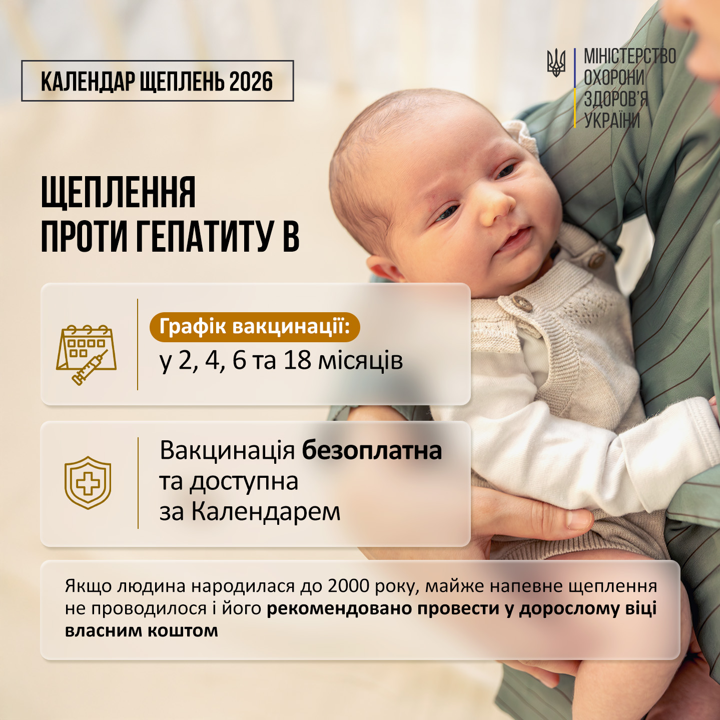 Щеплення проти гепатиту В